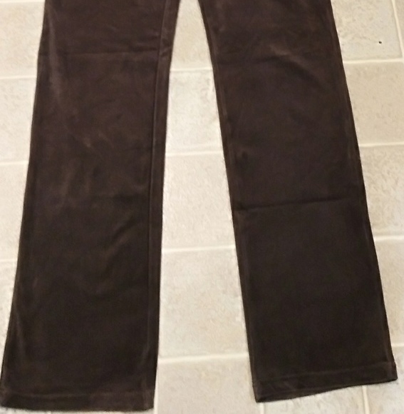 Velour pants. Embellished..NWOT - Picture 4 of 8